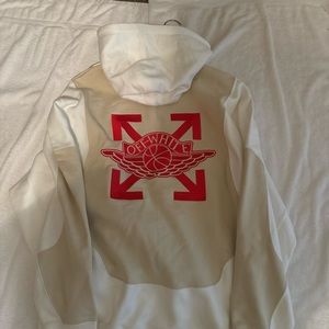 Jordan Off White Hoodie 2XL and Pants 2XL can’t find anywhere in the world set.
